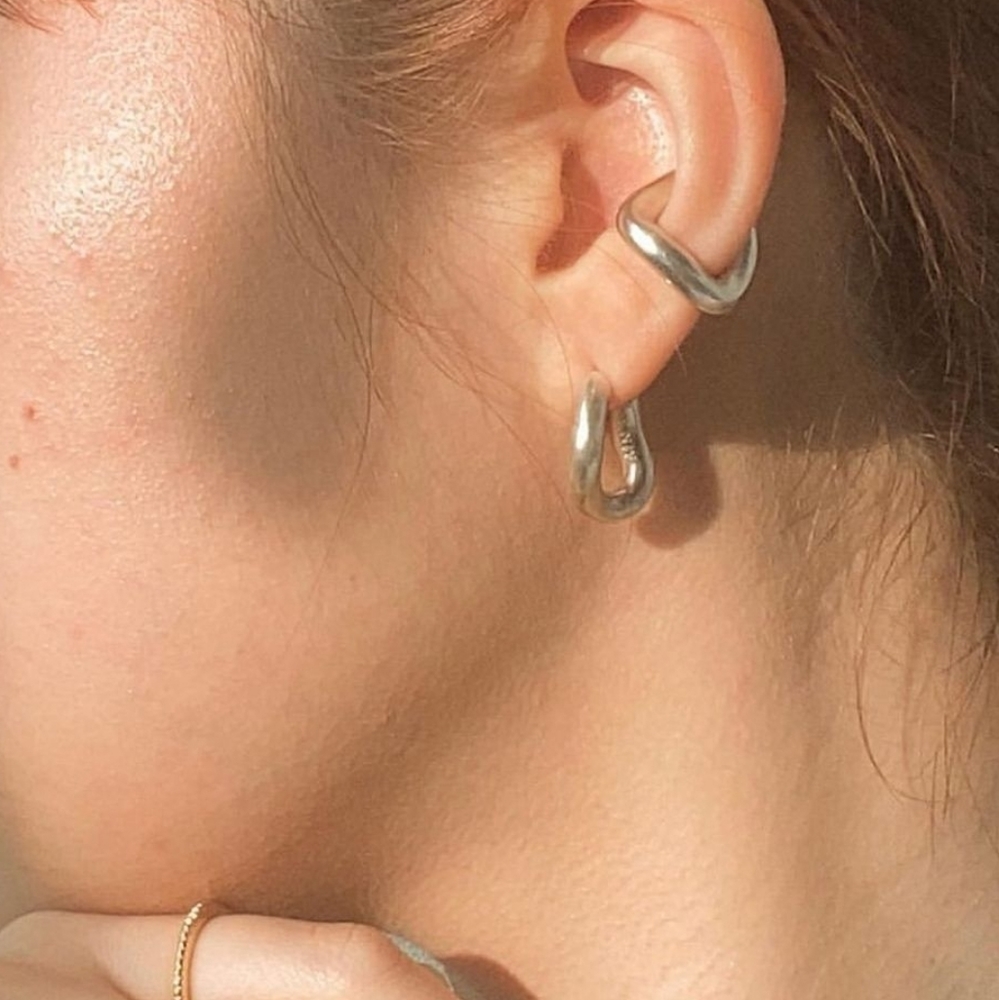 Kira and Misha 18K Gold Vermeil Earcuff
